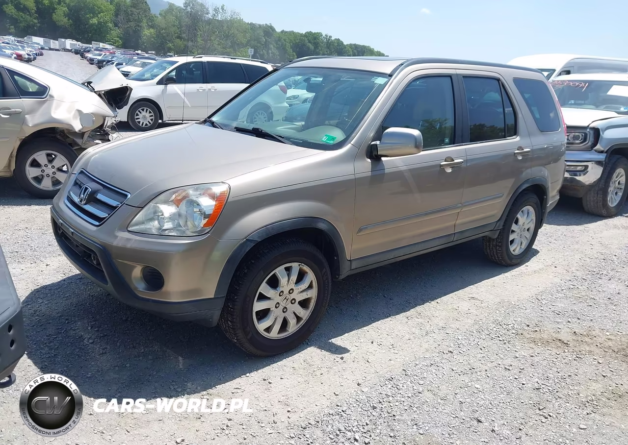 2005 Honda Cr-V Se VIN:SHSRD78905U342072 - 2