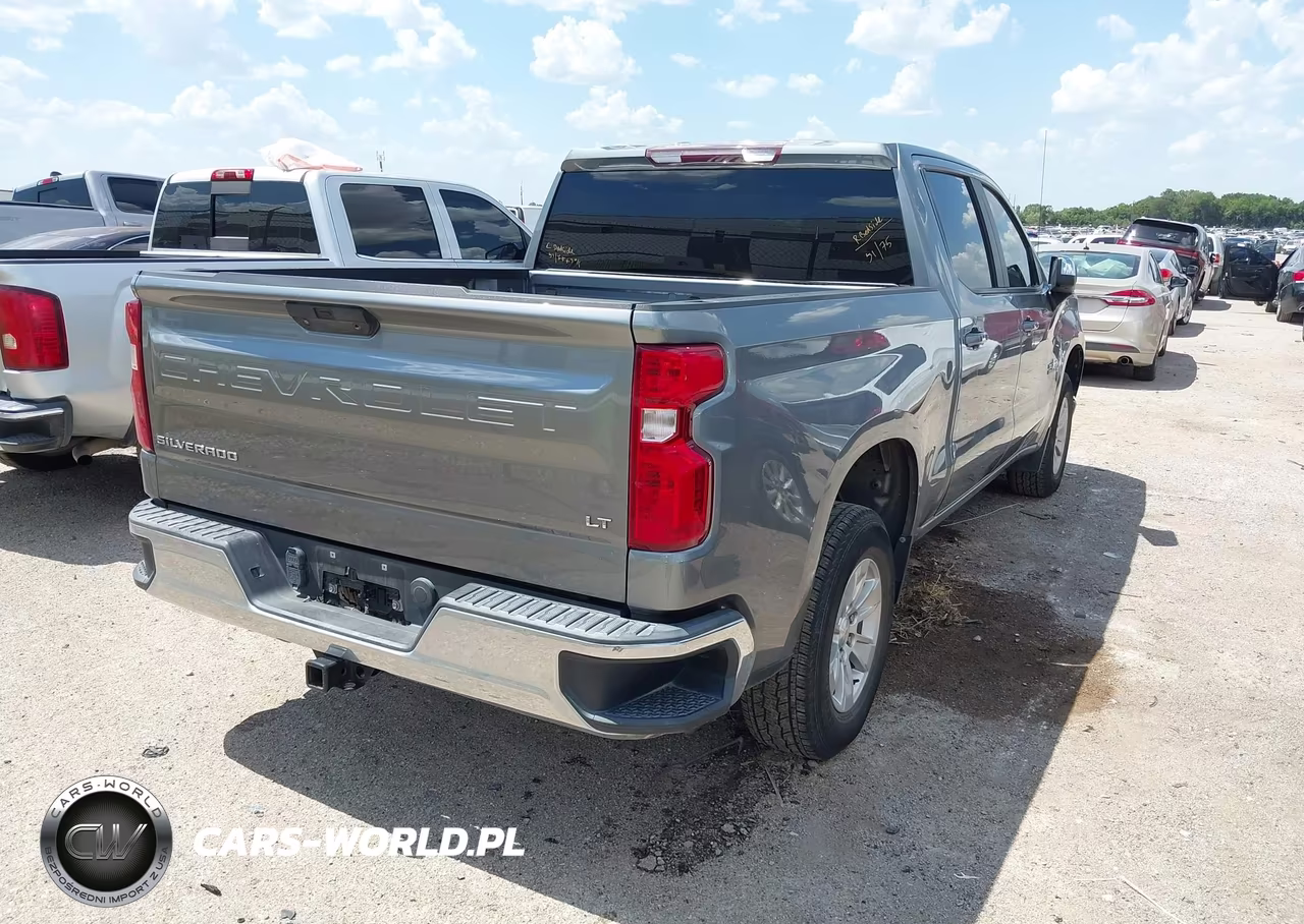 2020 Chevrolet Silverado 1500 2Wd Short Bed Lt VIN:3GCPWCEKXLG162078 - 4