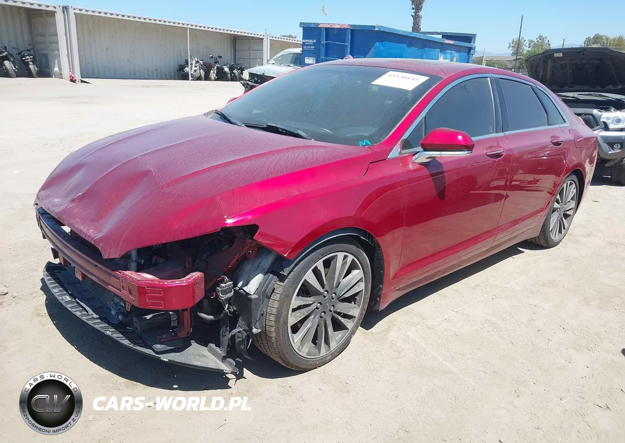 2017 Lincoln Mkz Hybrid Reserve VIN:3LN6L5MU7HR666436 - 2