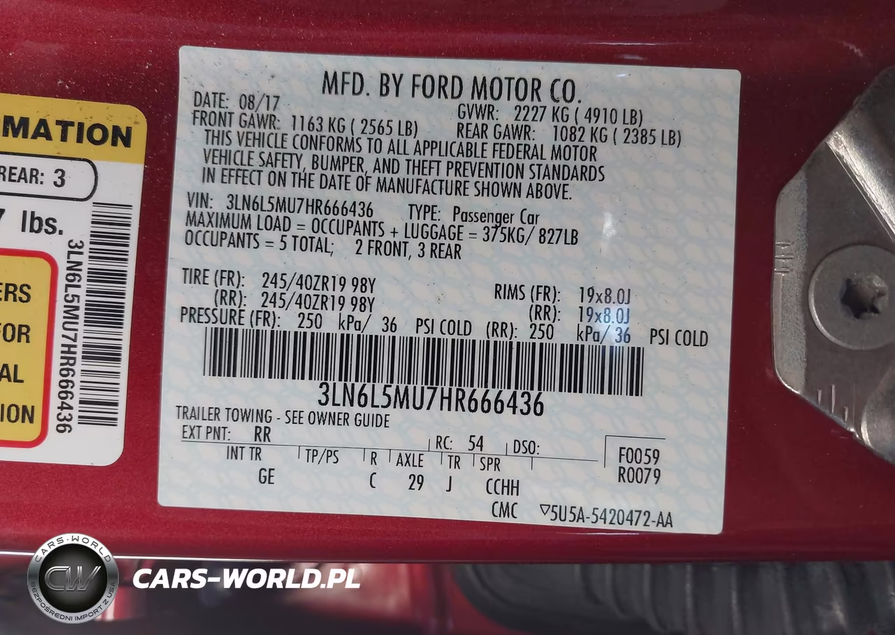 2017 Lincoln Mkz Hybrid Reserve VIN:3LN6L5MU7HR666436 - 9