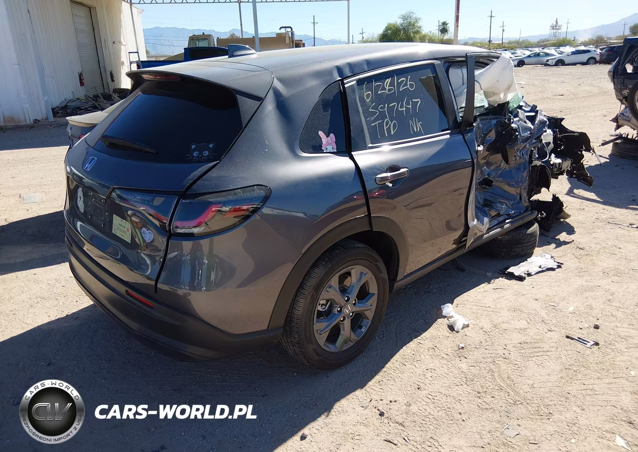 2026 Honda Hr-V 2Wd Lx VIN:3CZRZ1H37TM707576 - 4