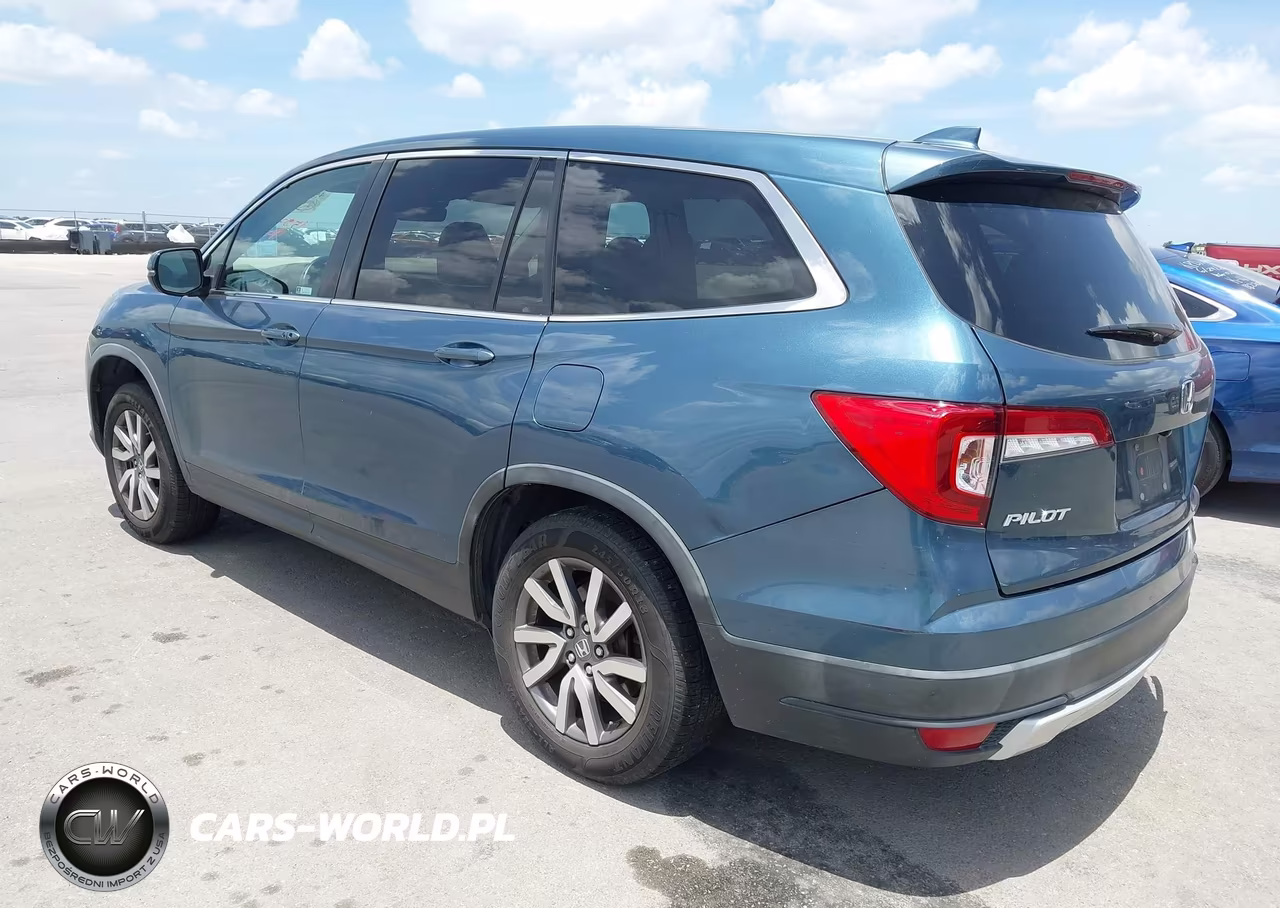 2019 Honda Pilot Ex-L VIN:5FNYF5H5XKB027368 - 3
