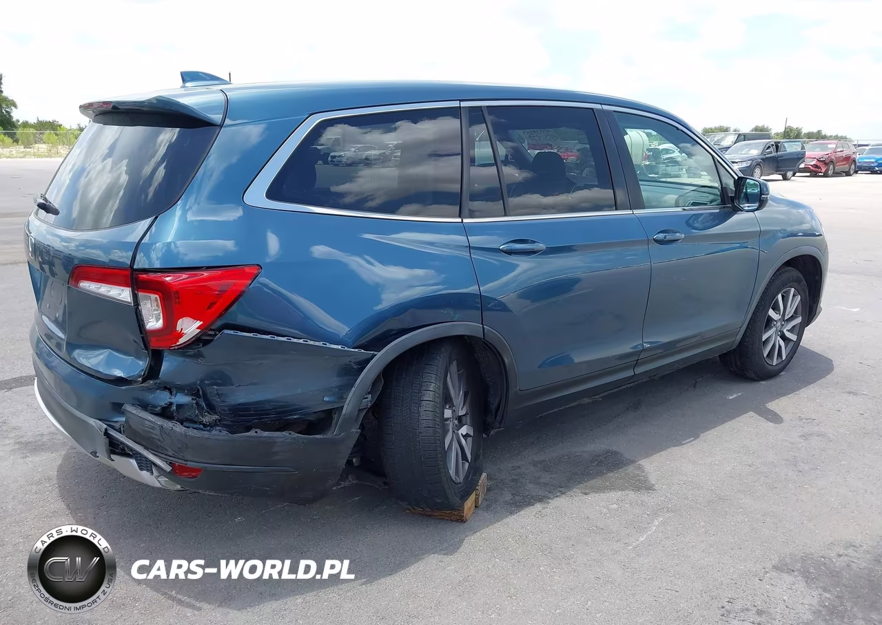2019 Honda Pilot Ex-L VIN:5FNYF5H5XKB027368 - 4