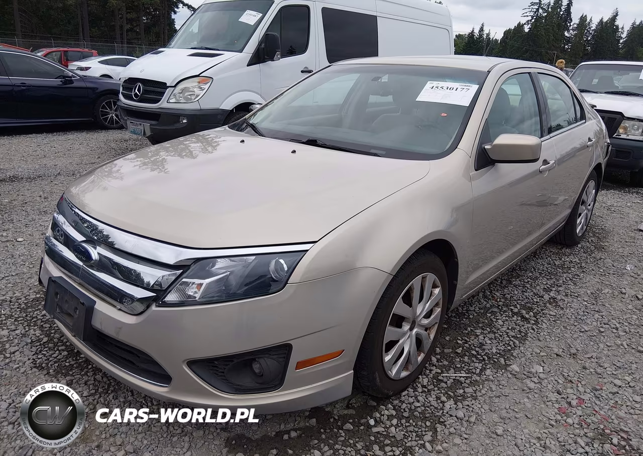 2010 Ford Fusion Se VIN:3FAHP0HA6AR249390 - 2