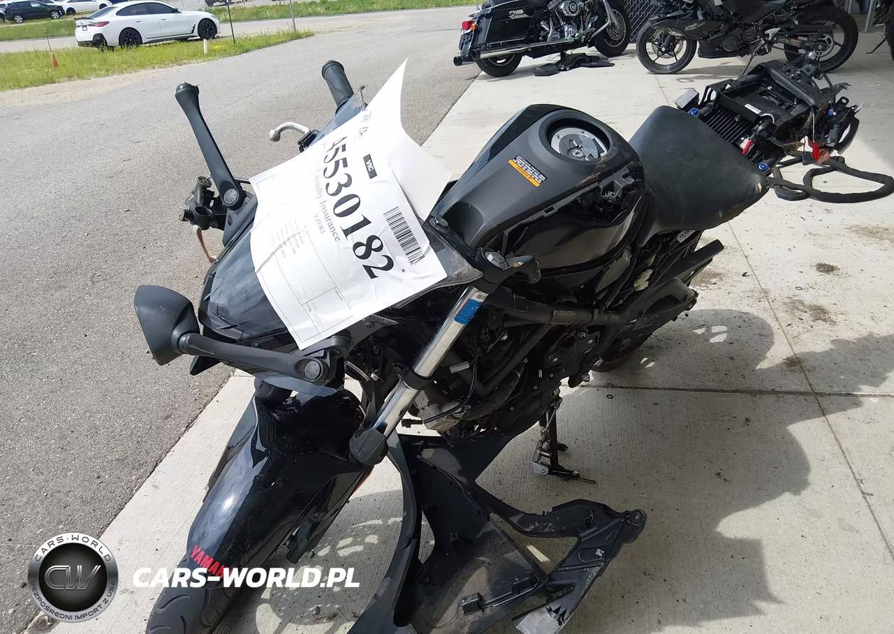 2015 Yamaha Yzfr3 VIN:MH3RH06Y5FK004458 - 2