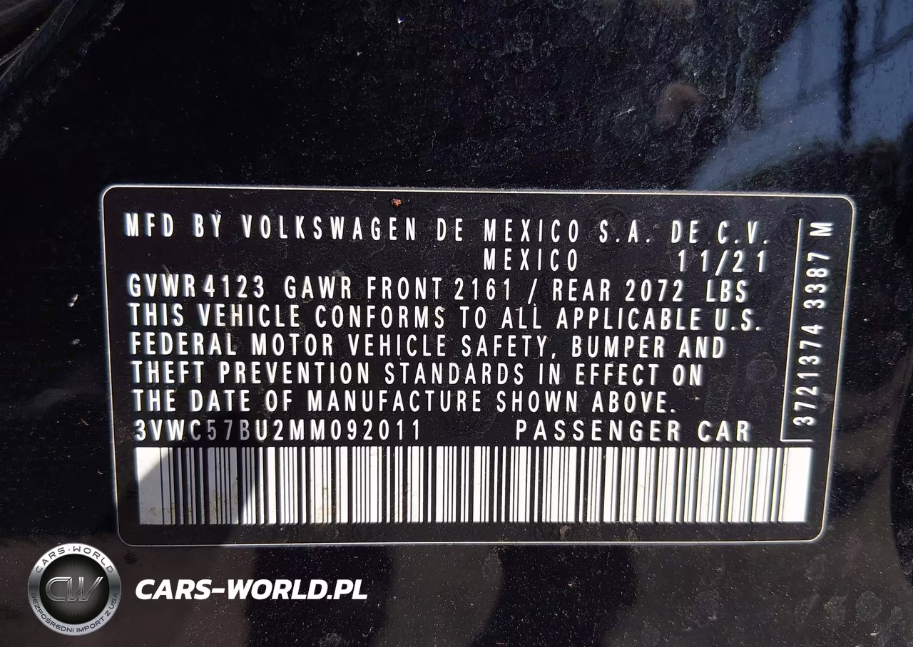 2021 Volkswagen Jetta 1.4T R-Line-1.4T Se-S VIN:3VWC57BU2MM092011 - 9