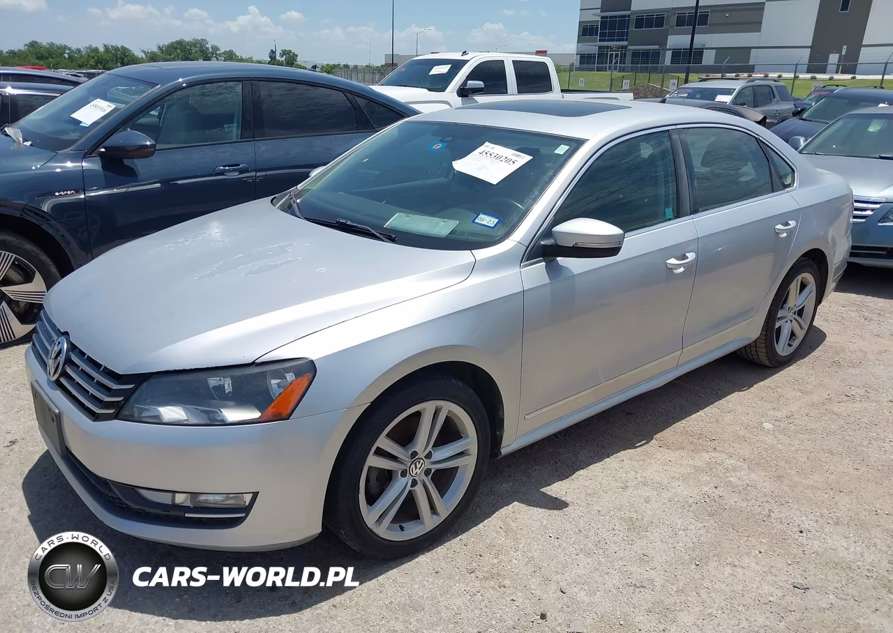 2013 Volkswagen Passat 2.0L Tdi Sel Premium VIN:1VWCN7A30DC064993 - 2