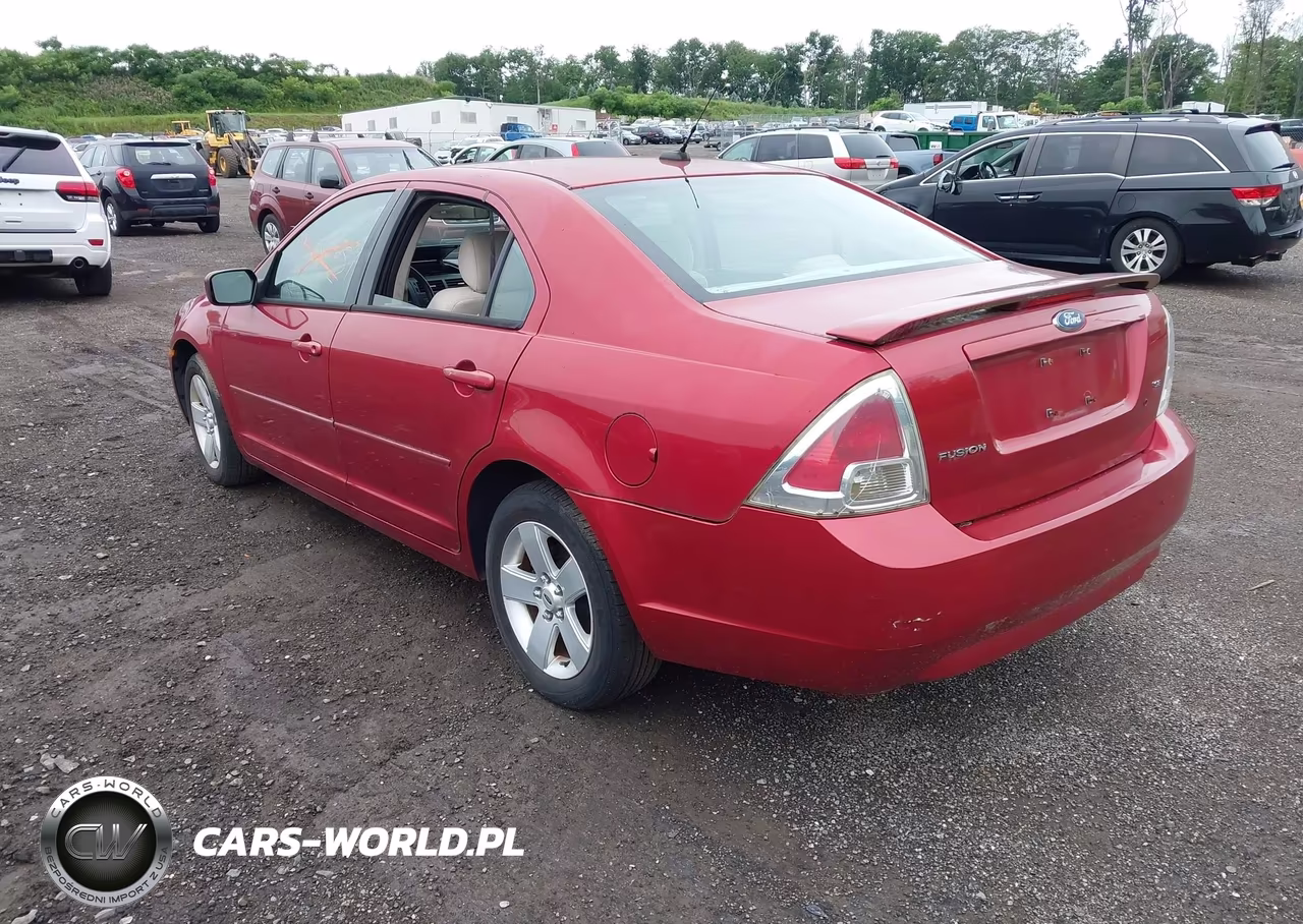 2007 Ford Fusion Se VIN:3FAHP07ZX7R178677 - 3