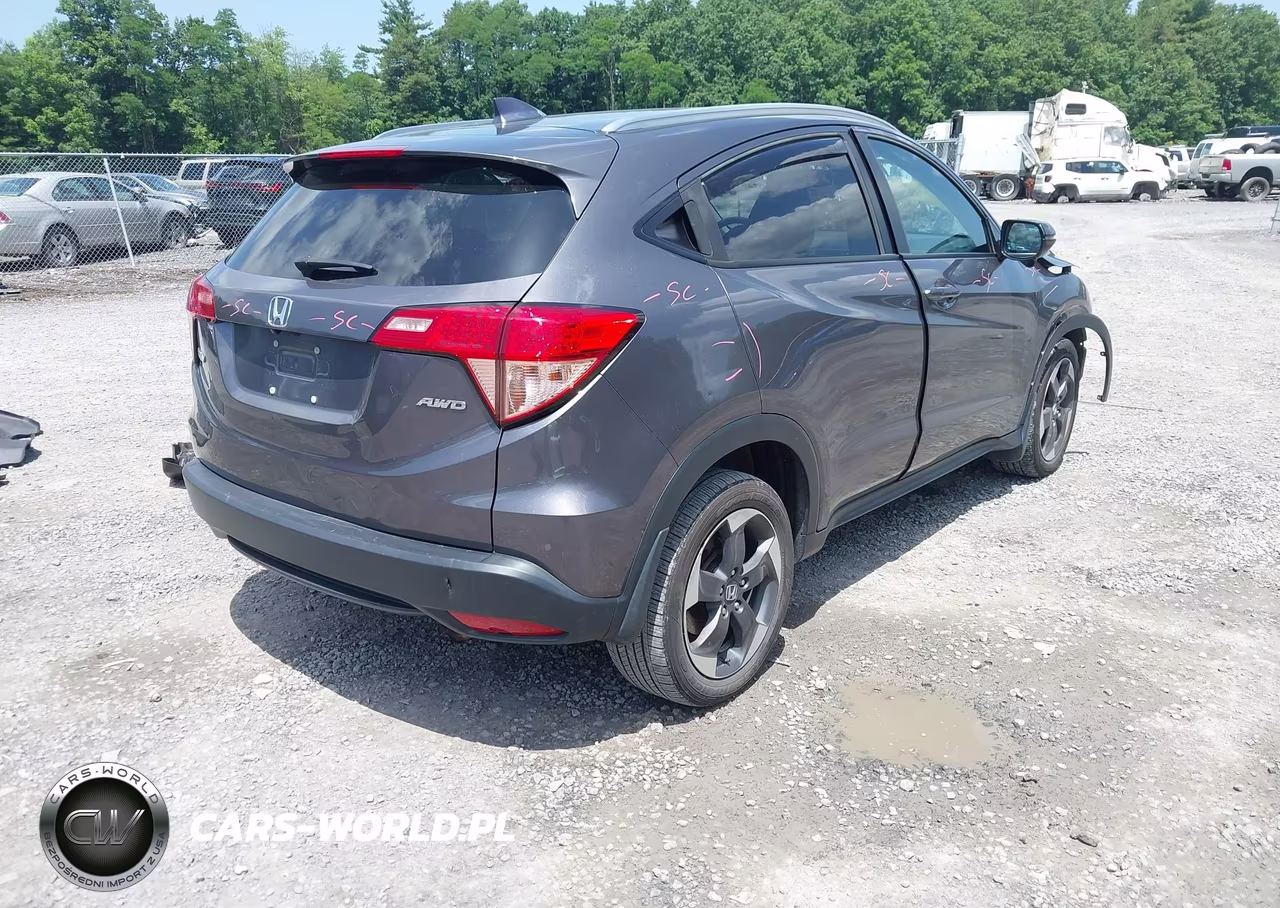 2018 Honda Hr-V Ex-L VIN:3CZRU6H72JM702166 - 4