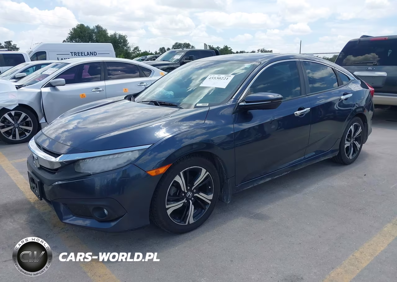 2016 Honda Civic Touring VIN:19XFC1F97GE045533 - 2