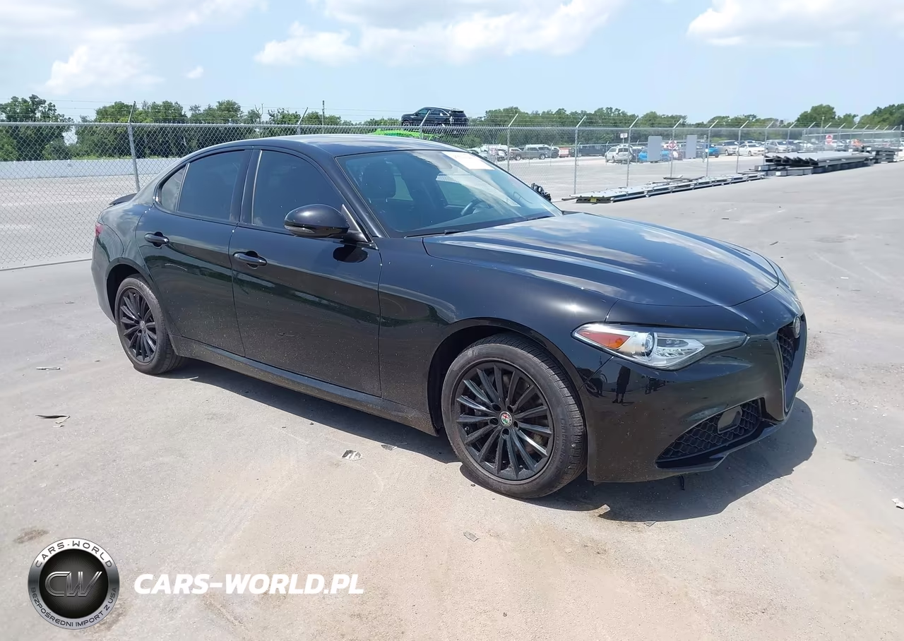 2021 Alfa Romeo Giulia Awd VIN:ZARFANAN8M7648607 - 1