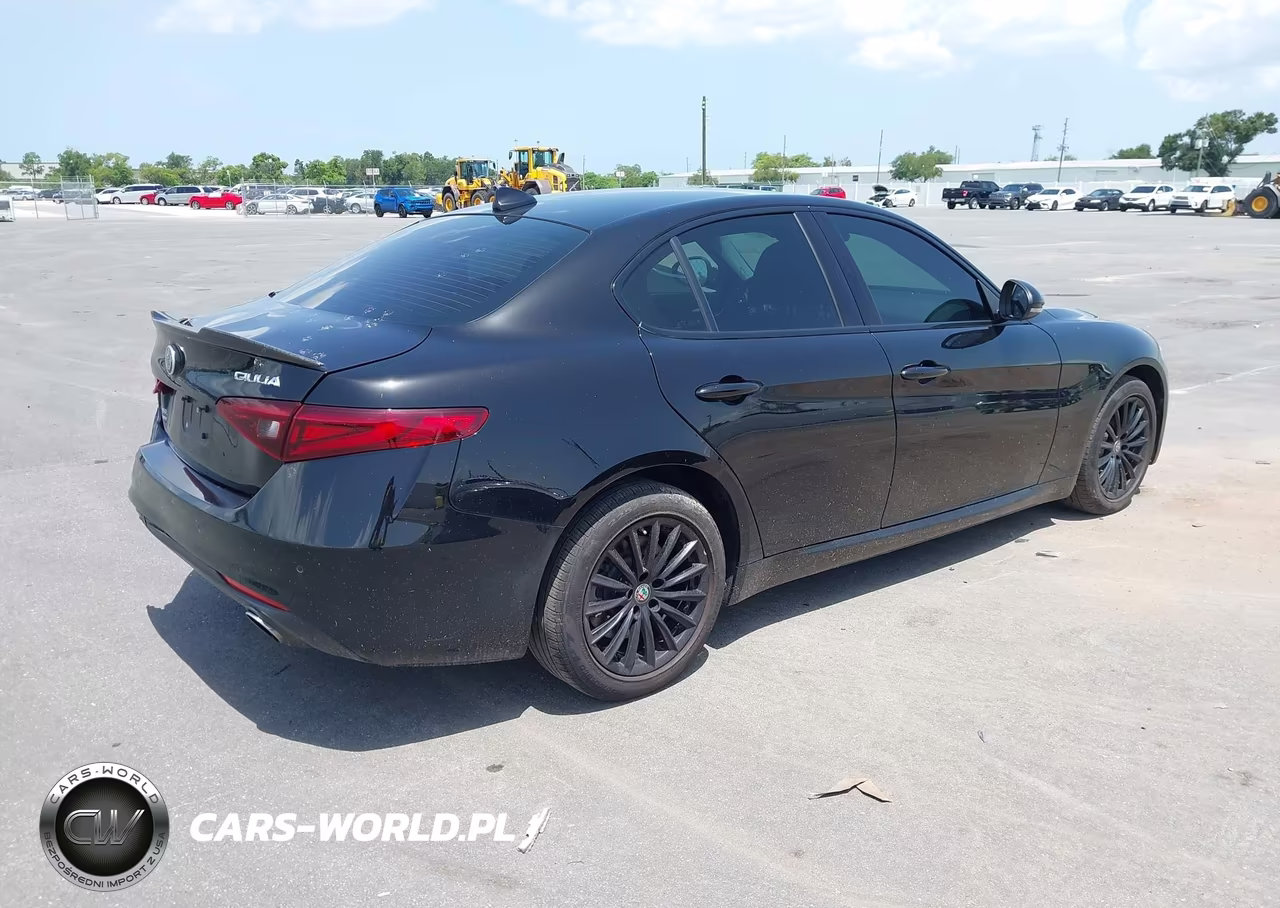 2021 Alfa Romeo Giulia Awd VIN:ZARFANAN8M7648607 - 4