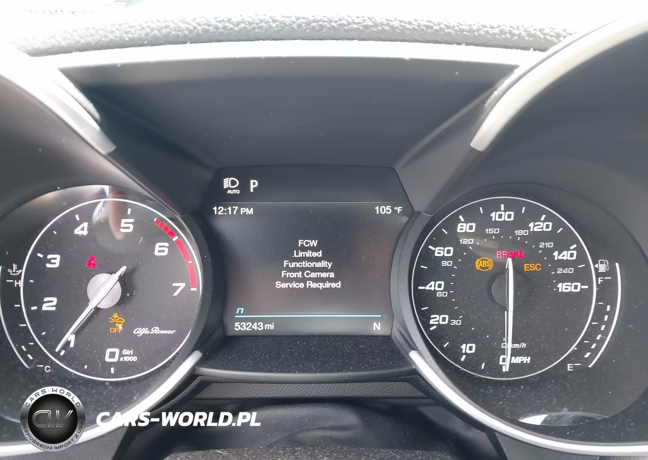 2021 Alfa Romeo Giulia Awd VIN:ZARFANAN8M7648607 - 7