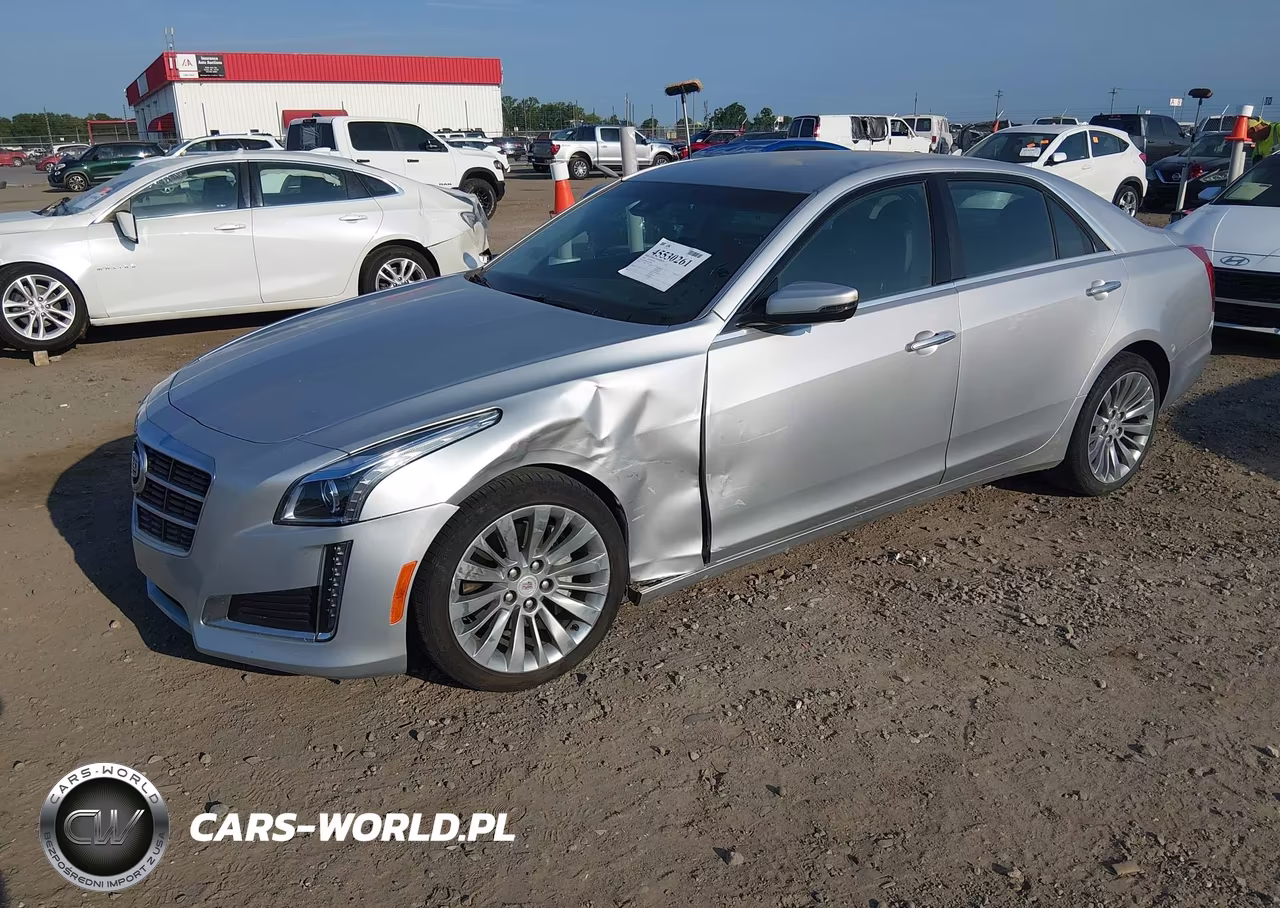 2014 Cadillac Cts Luxury VIN:1G6AR5SX4E0144291 - 2