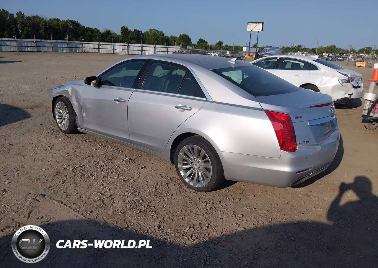 2014 Cadillac Cts Luxury VIN:1G6AR5SX4E0144291 - 3