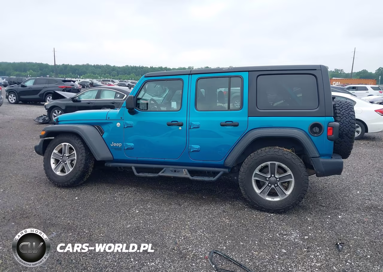 2020 Jeep Wrangler Unlimited Sport 4X4 VIN:1C4HJXDG8LW118220 - 14