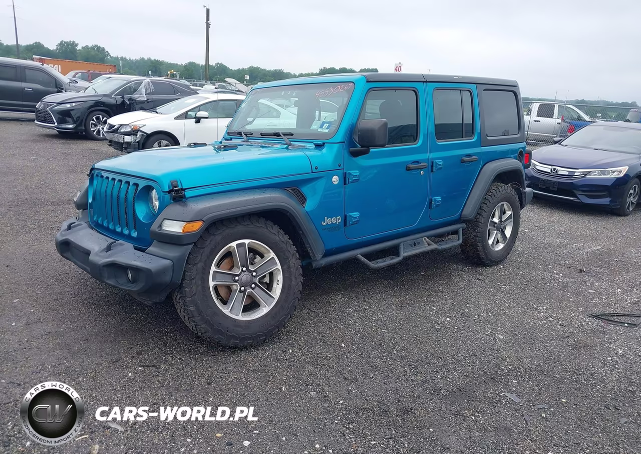 2020 Jeep Wrangler Unlimited Sport 4X4 VIN:1C4HJXDG8LW118220 - 2