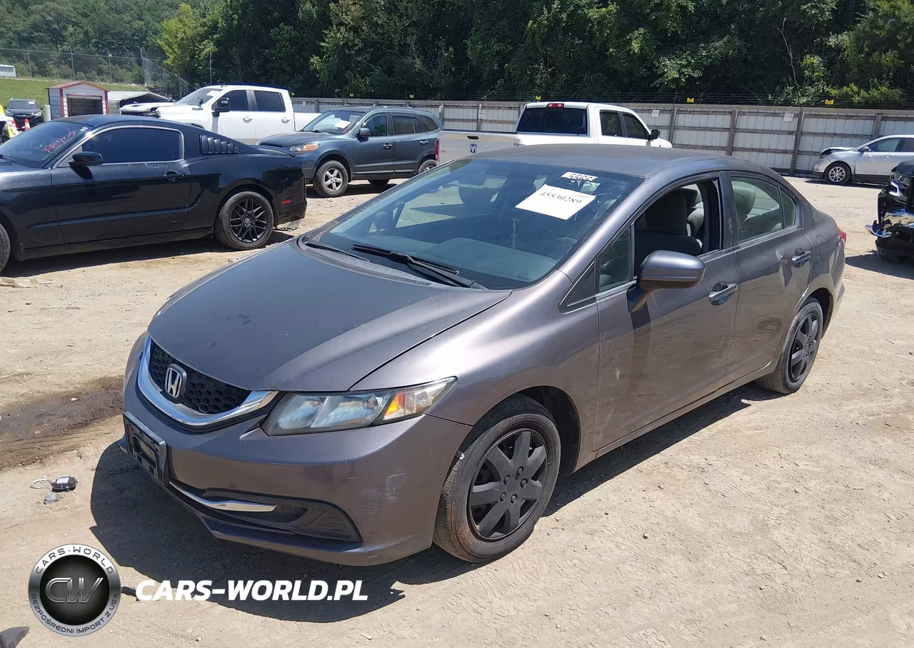 2015 Honda Civic Lx VIN:19XFB2F5XFE233158 - 2