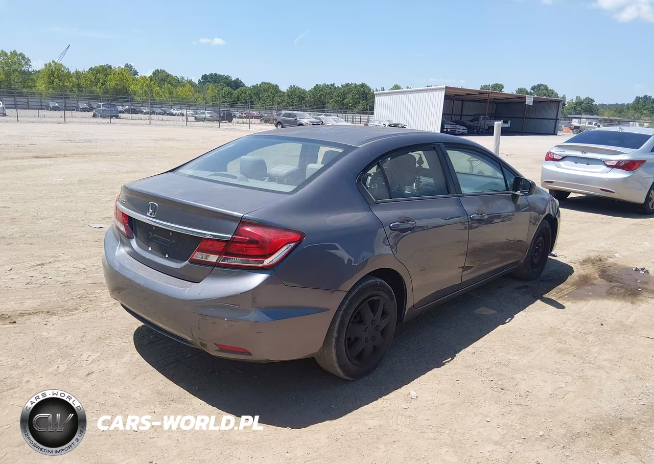 2015 Honda Civic Lx VIN:19XFB2F5XFE233158 - 4