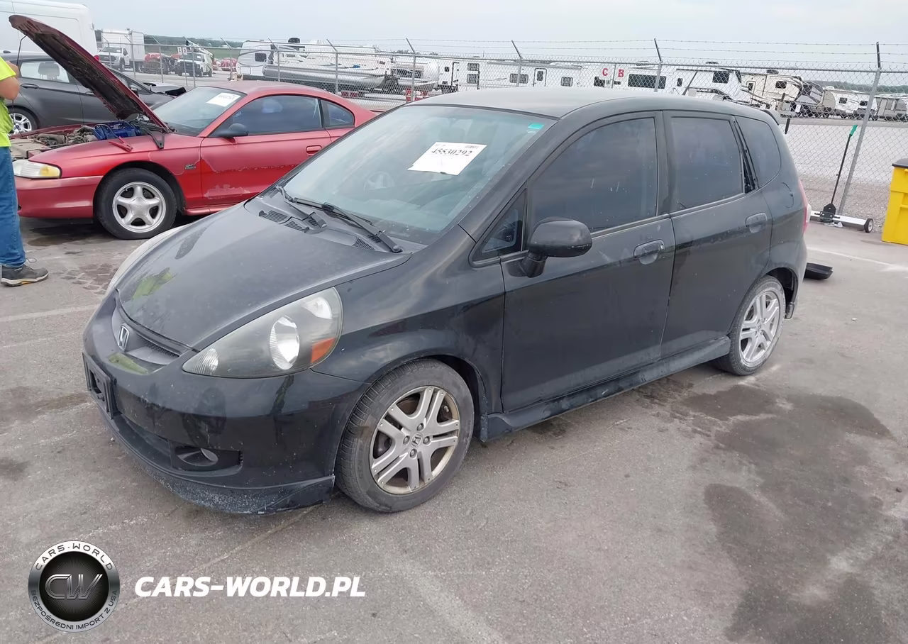 2008 Honda Fit Sport VIN:JHMGD38698S013888 - 2