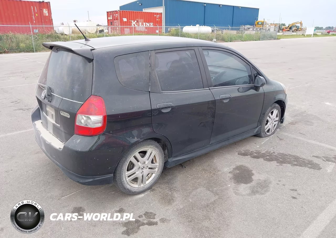 2008 Honda Fit Sport VIN:JHMGD38698S013888 - 4