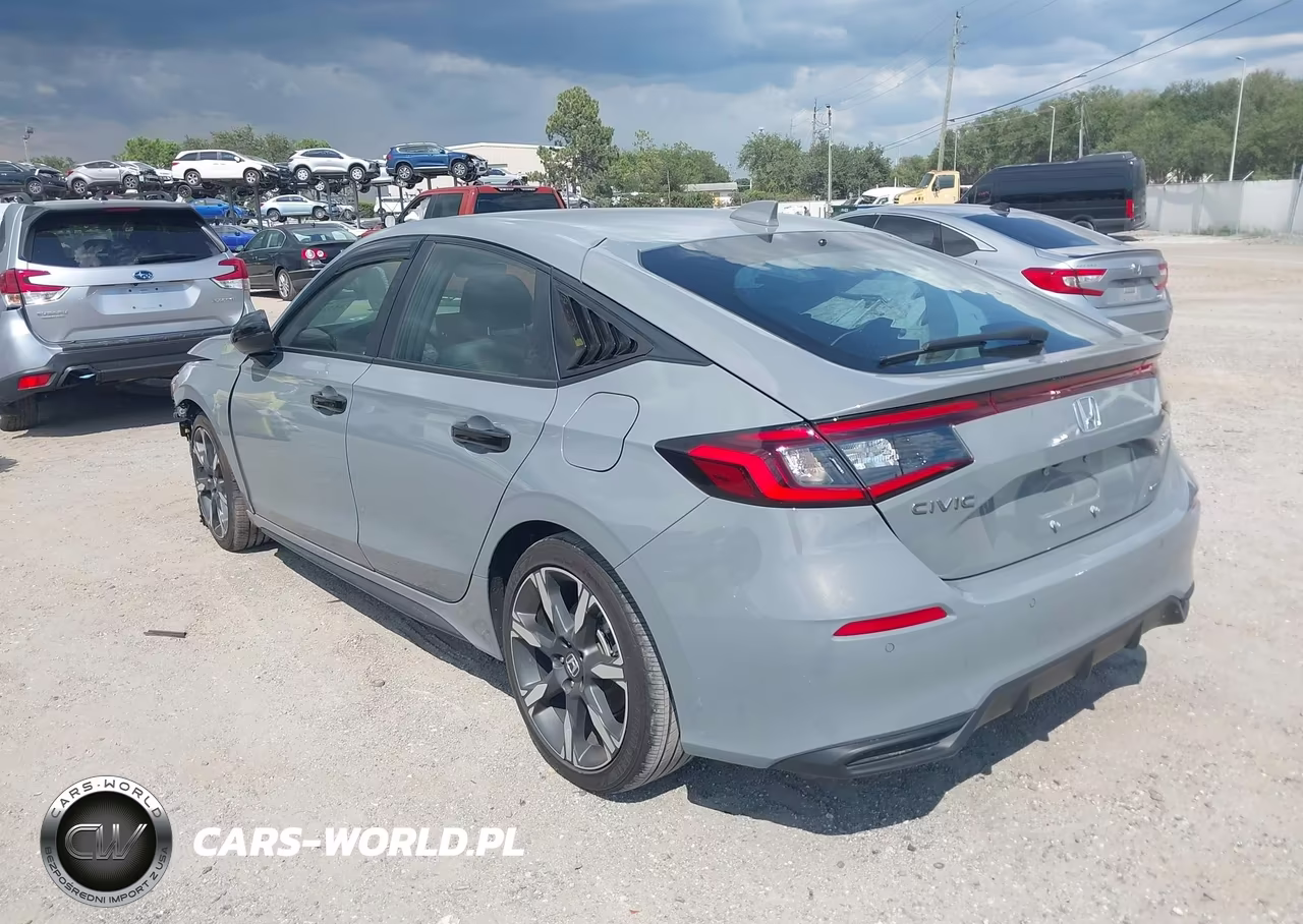 2025 Honda Civic Hybrid Sport Touring VIN:19XFL4H95SE000520 - 3