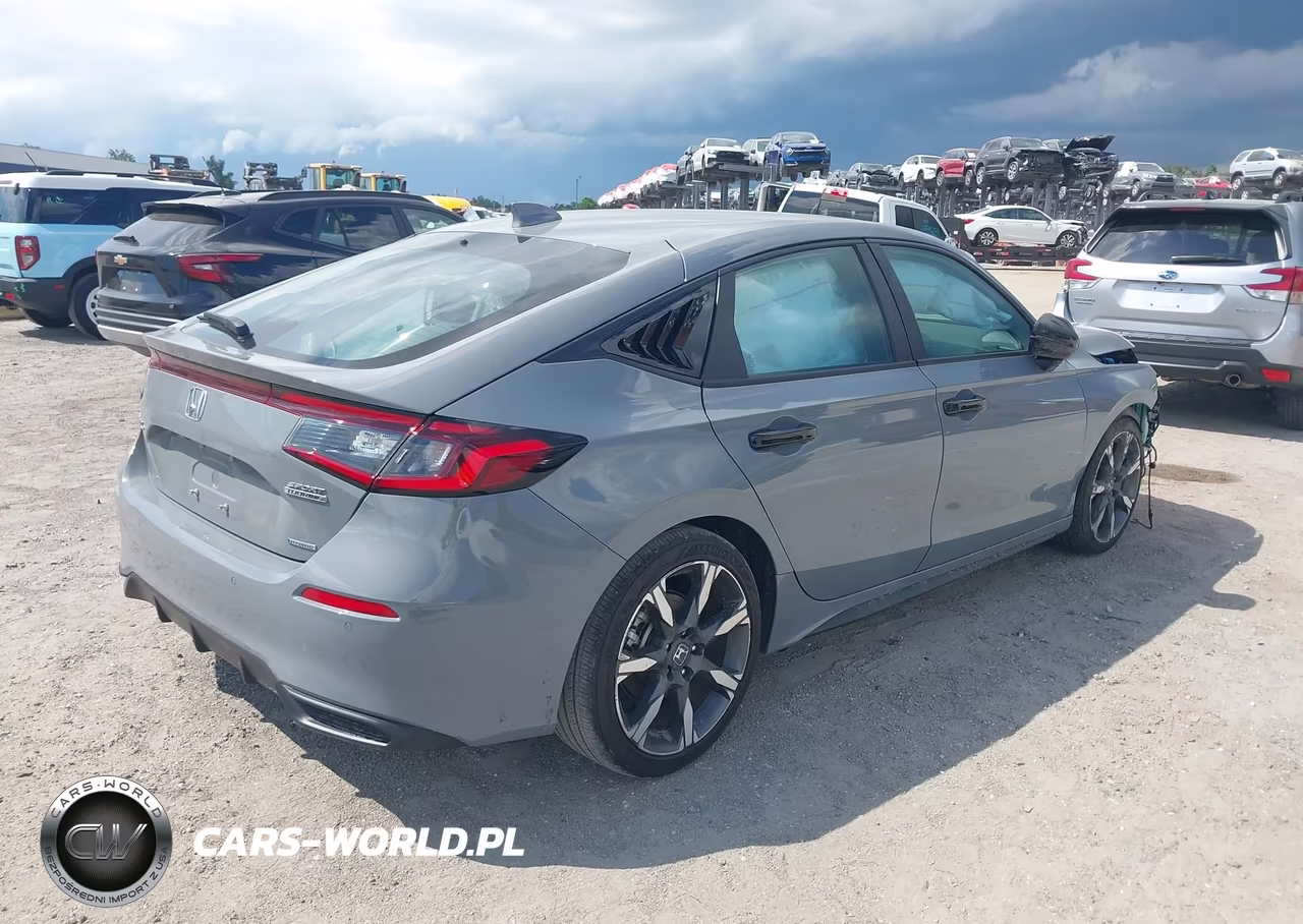 2025 Honda Civic Hybrid Sport Touring VIN:19XFL4H95SE000520 - 4
