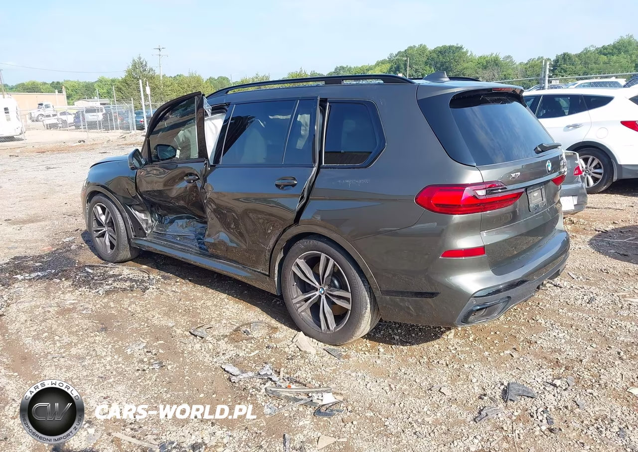 2022 BMW X7 M50I VIN:5UXCX6C0XN9L50647 - 3