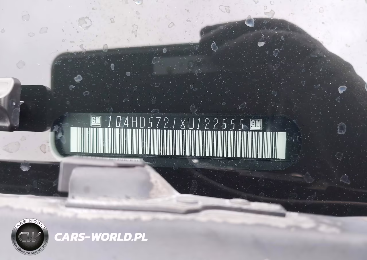 2008 Buick Lucerne Cxl VIN:1G4HD57218U122555 - 9