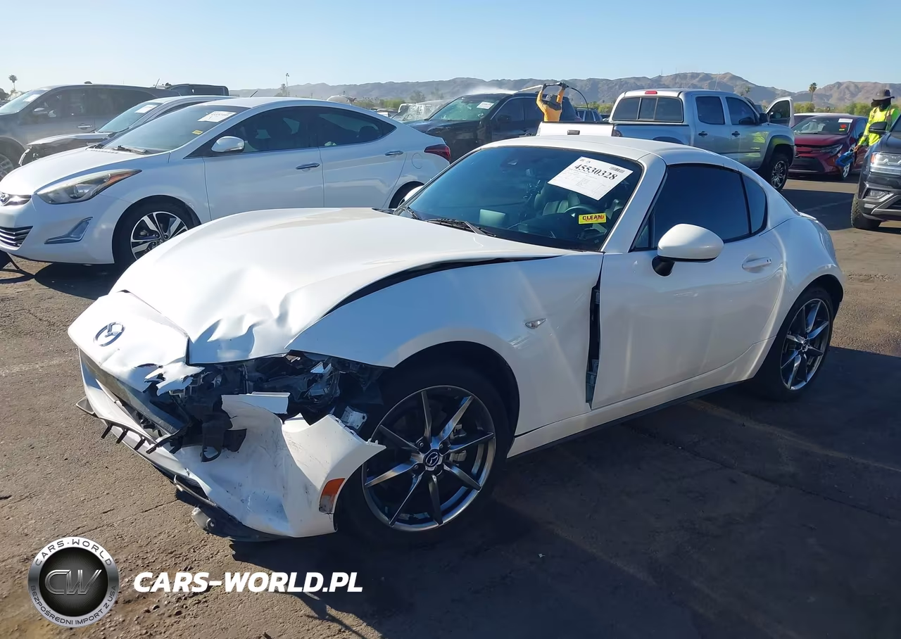 2021 Mazda Mx-5 Miata Rf Grand Touring VIN:JM1NDAM79M0460383 - 2