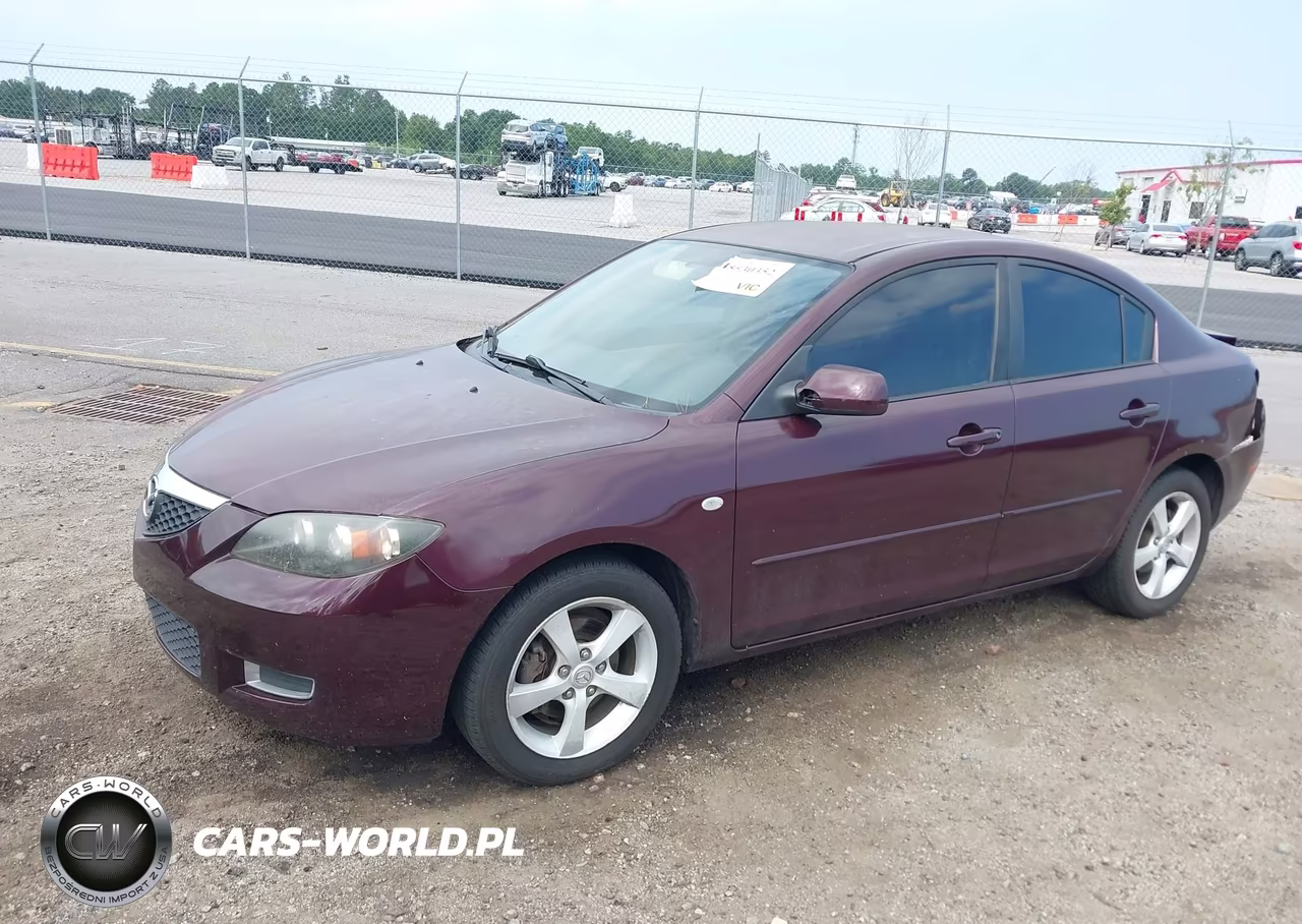 2008 Mazda Mazda3 I Sport VIN:JM1BK12G081871277 - 2