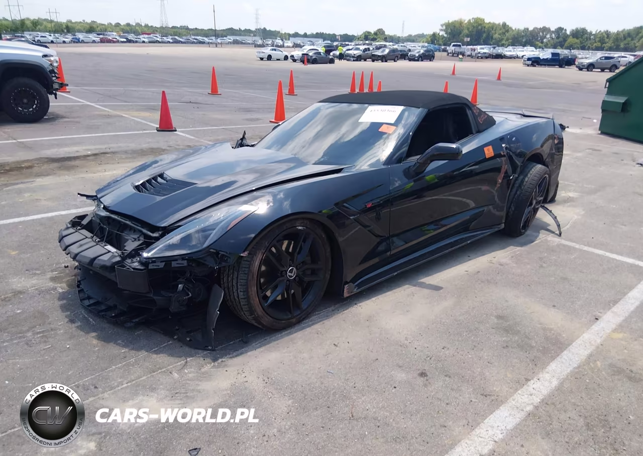2015 Chevrolet Corvette Stingray Z51 VIN:1G1YK3D72F5101356 - 2
