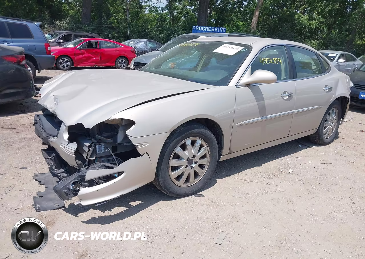 2008 Buick Lacrosse Cxl VIN:2G4WD582981161847 - 2