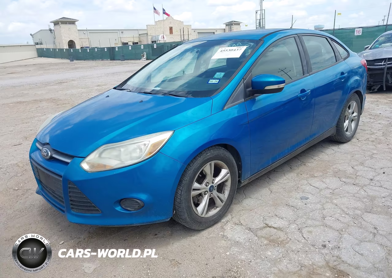 2014 Ford Focus Se VIN:1FADP3F29EL137859 - 2