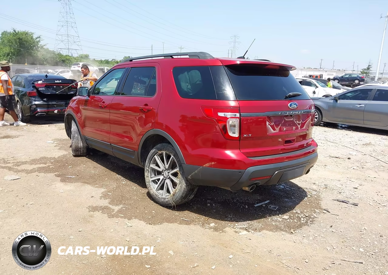 2015 Ford Explorer Xlt VIN:1FM5K8D86FGA25401 - 3