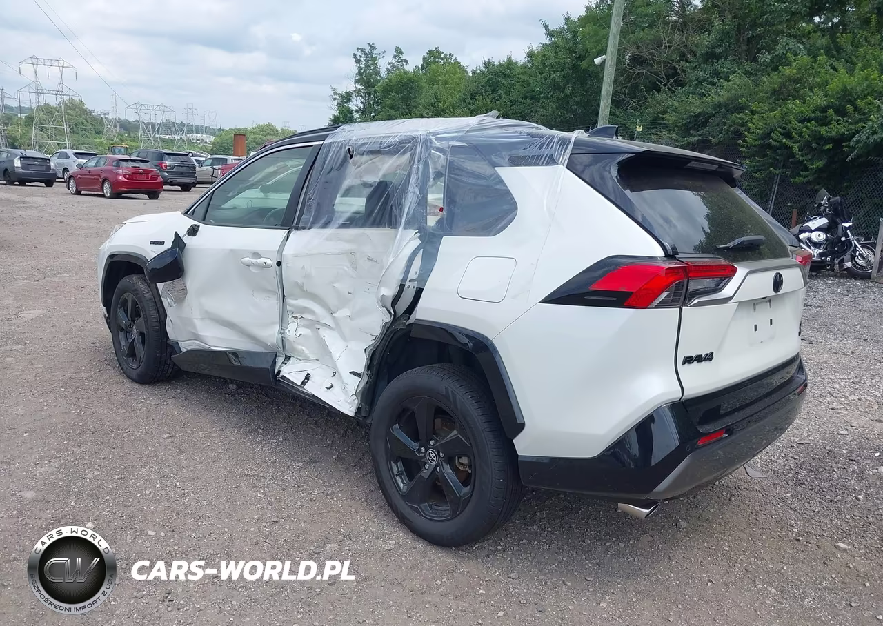 2021 Toyota Rav4 Hybrid Xse VIN:JTME6RFV0MD516966 - 3