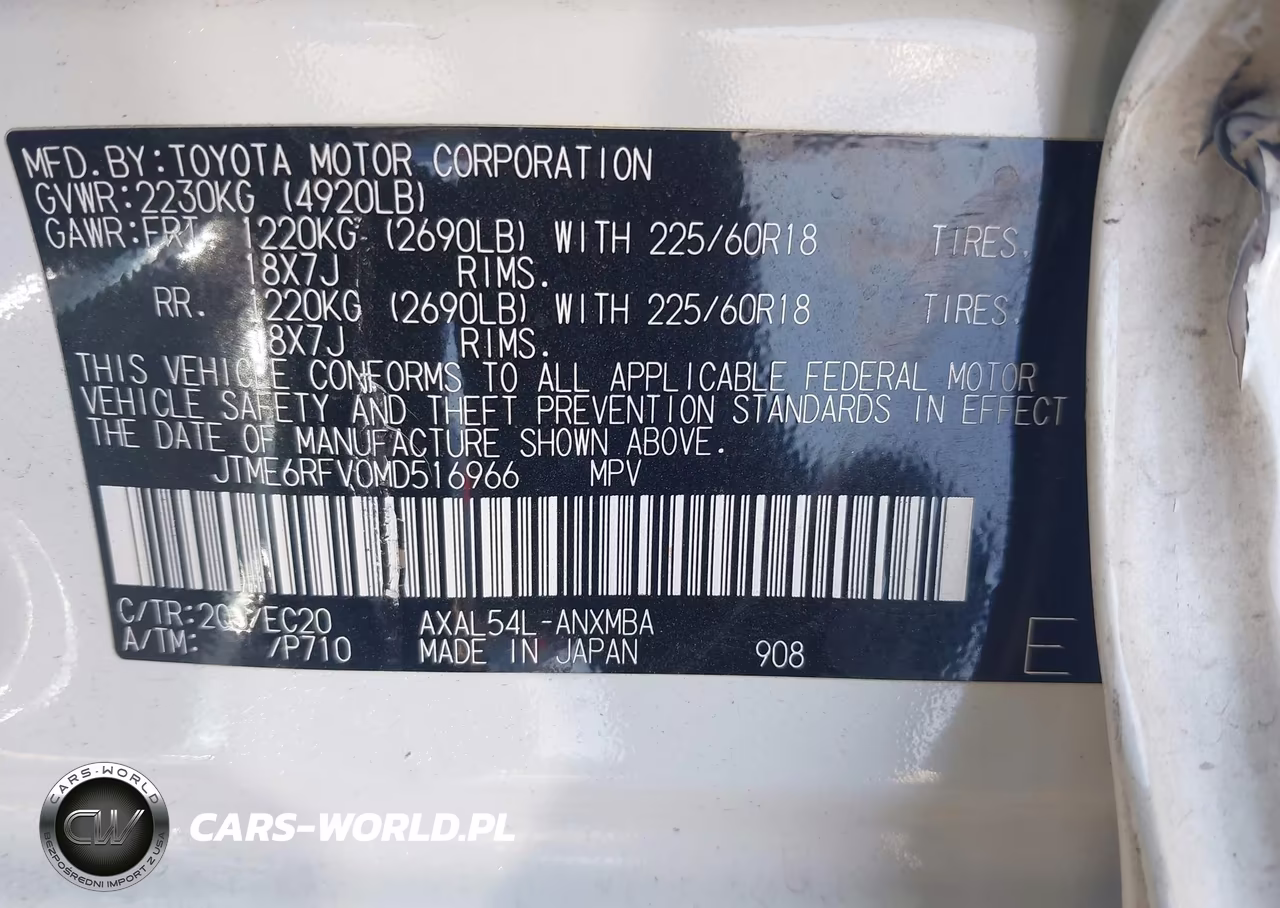 2021 Toyota Rav4 Hybrid Xse VIN:JTME6RFV0MD516966 - 9