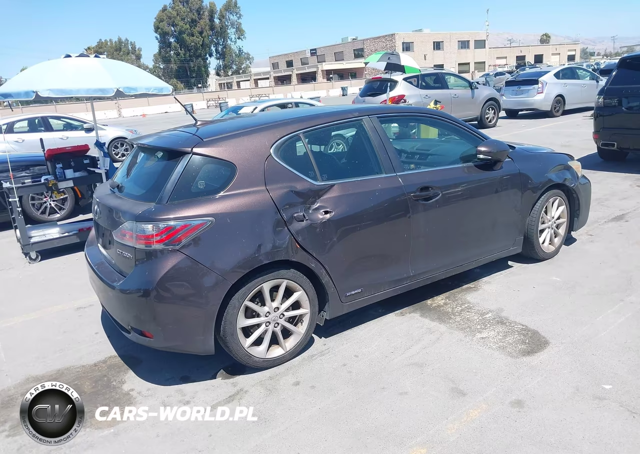 2011 Lexus Ct 200H Premium VIN:JTHKD5BH9B2006012 - 4