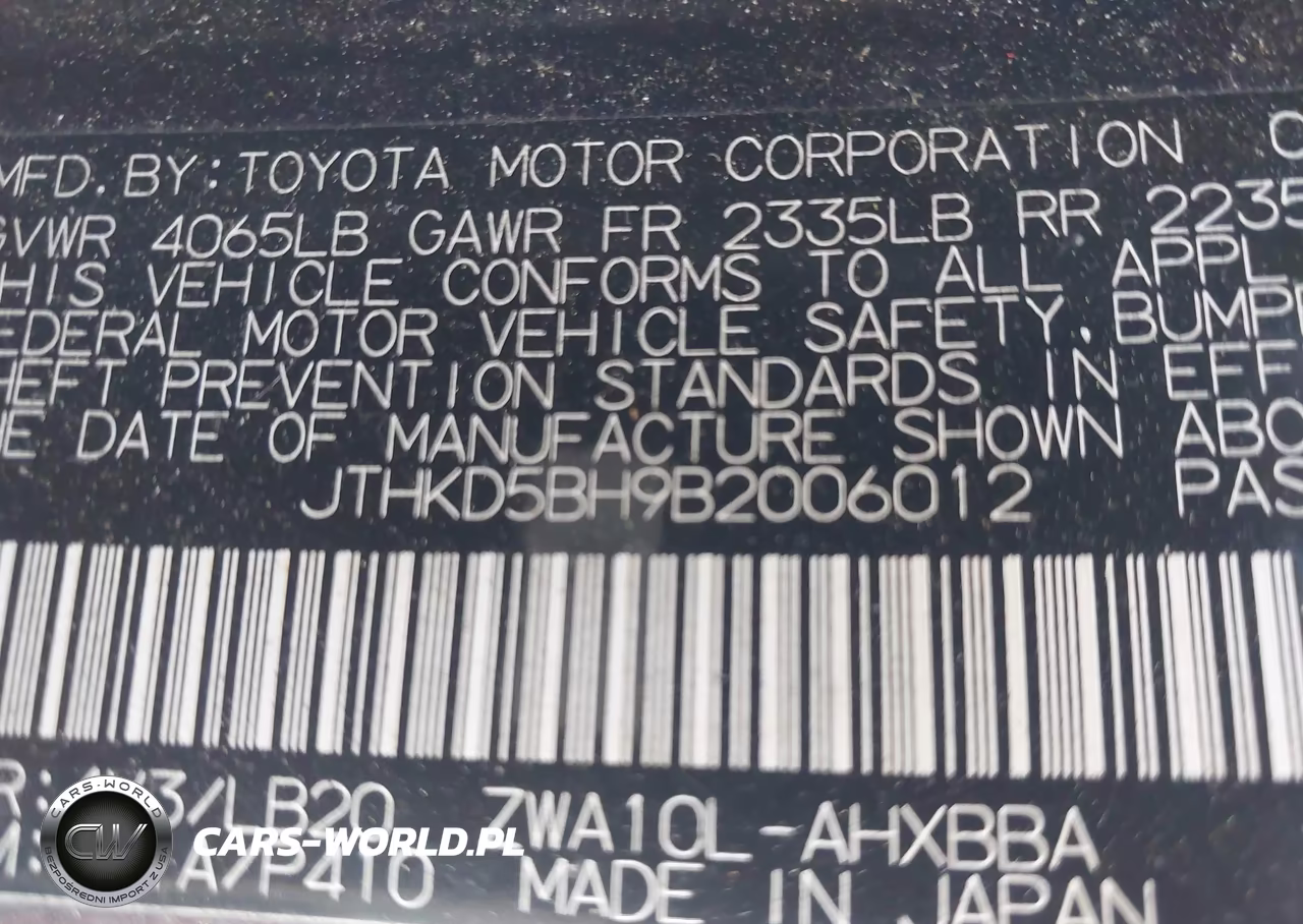 2011 Lexus Ct 200H Premium VIN:JTHKD5BH9B2006012 - 9