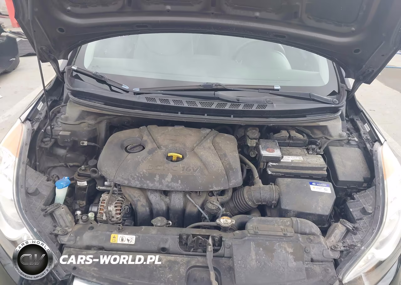 2012 Hyundai Elantra Gls (Ulsan Plant) VIN:KMHDH4AE6CU268152 - 10
