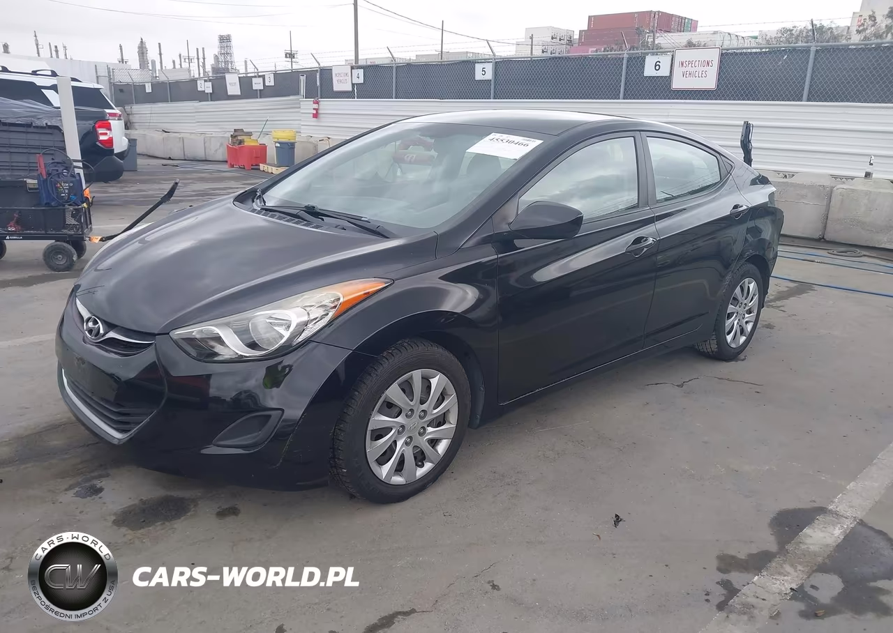 2012 Hyundai Elantra Gls (Ulsan Plant) VIN:KMHDH4AE6CU268152 - 2