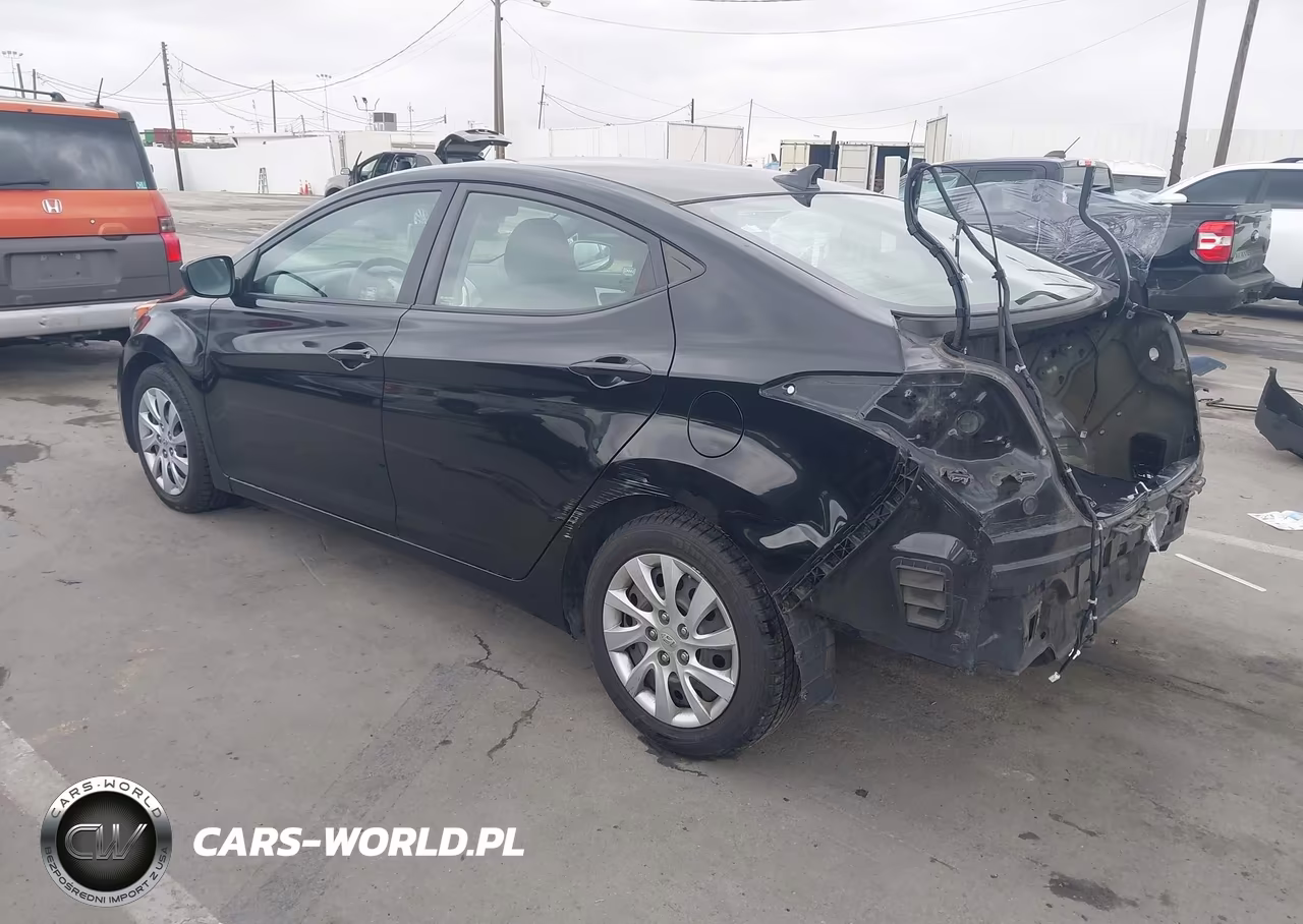 2012 Hyundai Elantra Gls (Ulsan Plant) VIN:KMHDH4AE6CU268152 - 3