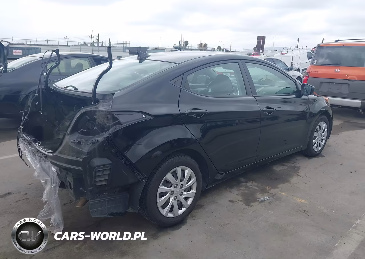 2012 Hyundai Elantra Gls (Ulsan Plant) VIN:KMHDH4AE6CU268152 - 4