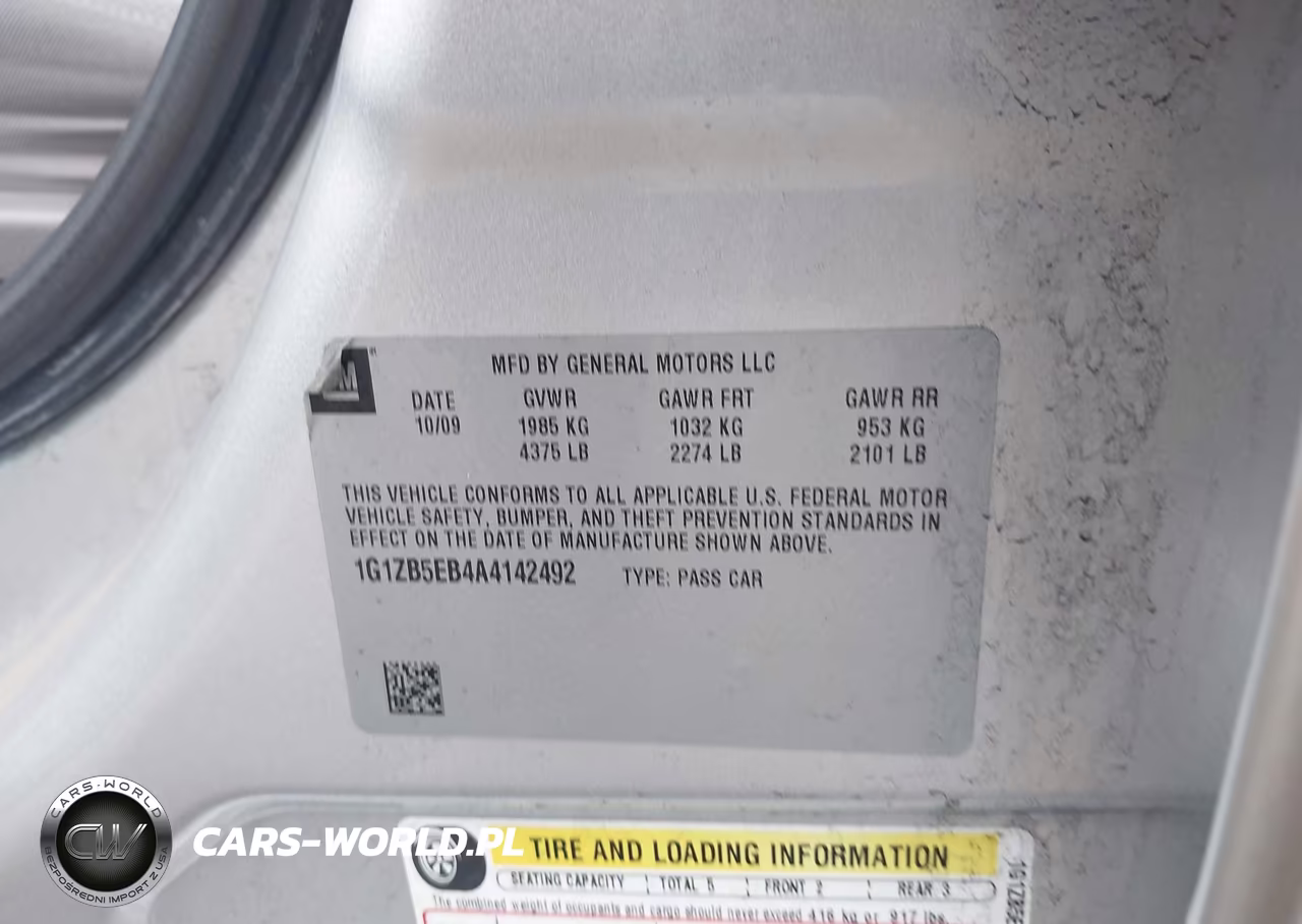 2010 Chevrolet Malibu Ls VIN:1G1ZB5EB4A4142492 - 9
