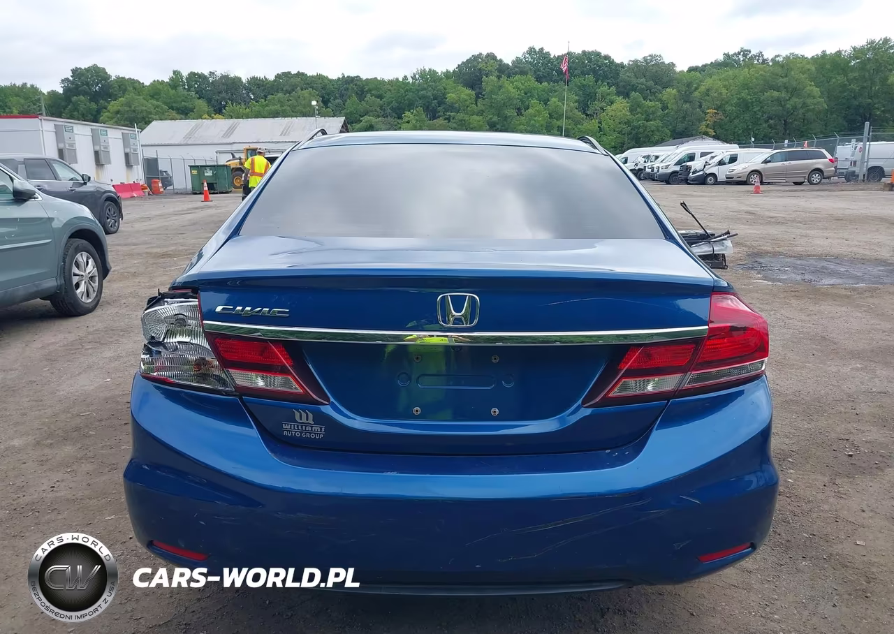 2013 Honda Civic Lx VIN:2HGFB2F58DH592270 - 16