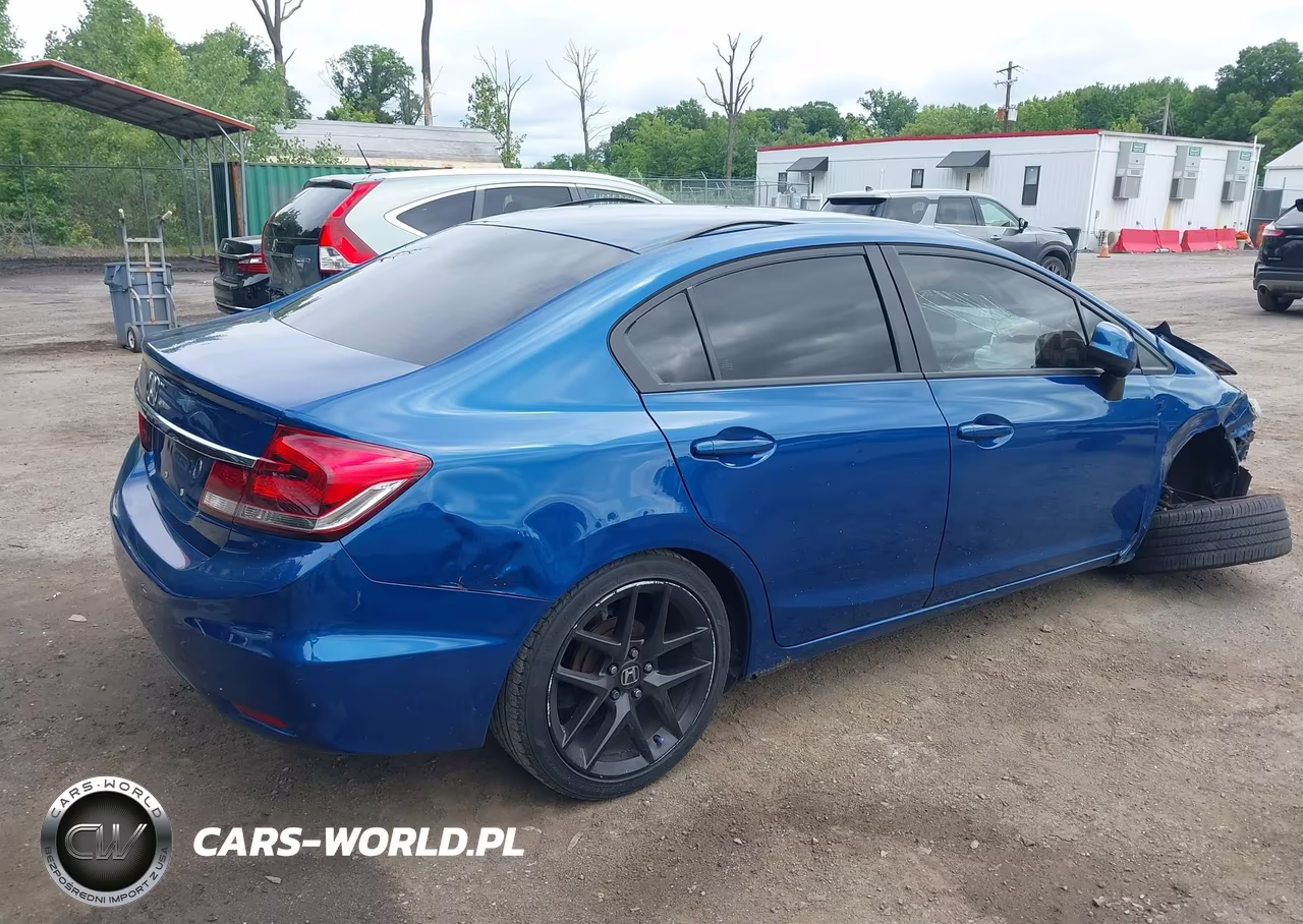 2013 Honda Civic Lx VIN:2HGFB2F58DH592270 - 4