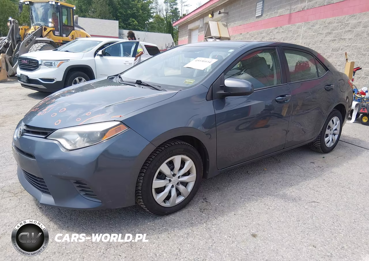 2016 Toyota Corolla Le VIN:2T1BURHE1GC506356 - 2