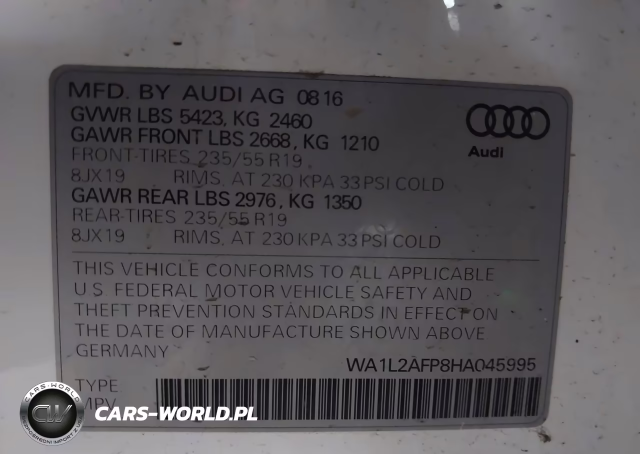 2017 Audi Q5 2.0T Premium VIN:WA1L2AFP8HA045995 - 9