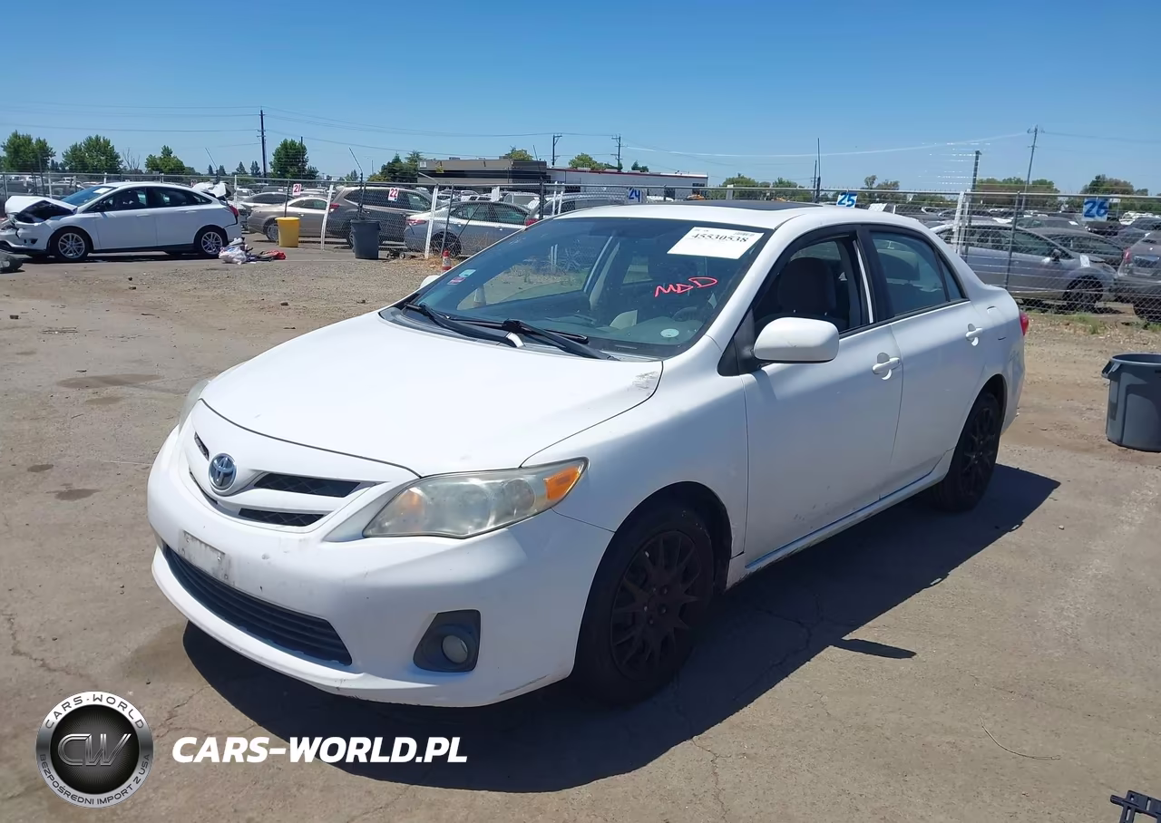 2012 Toyota Corolla Le VIN:2T1BU4EE7CC755942 - 2