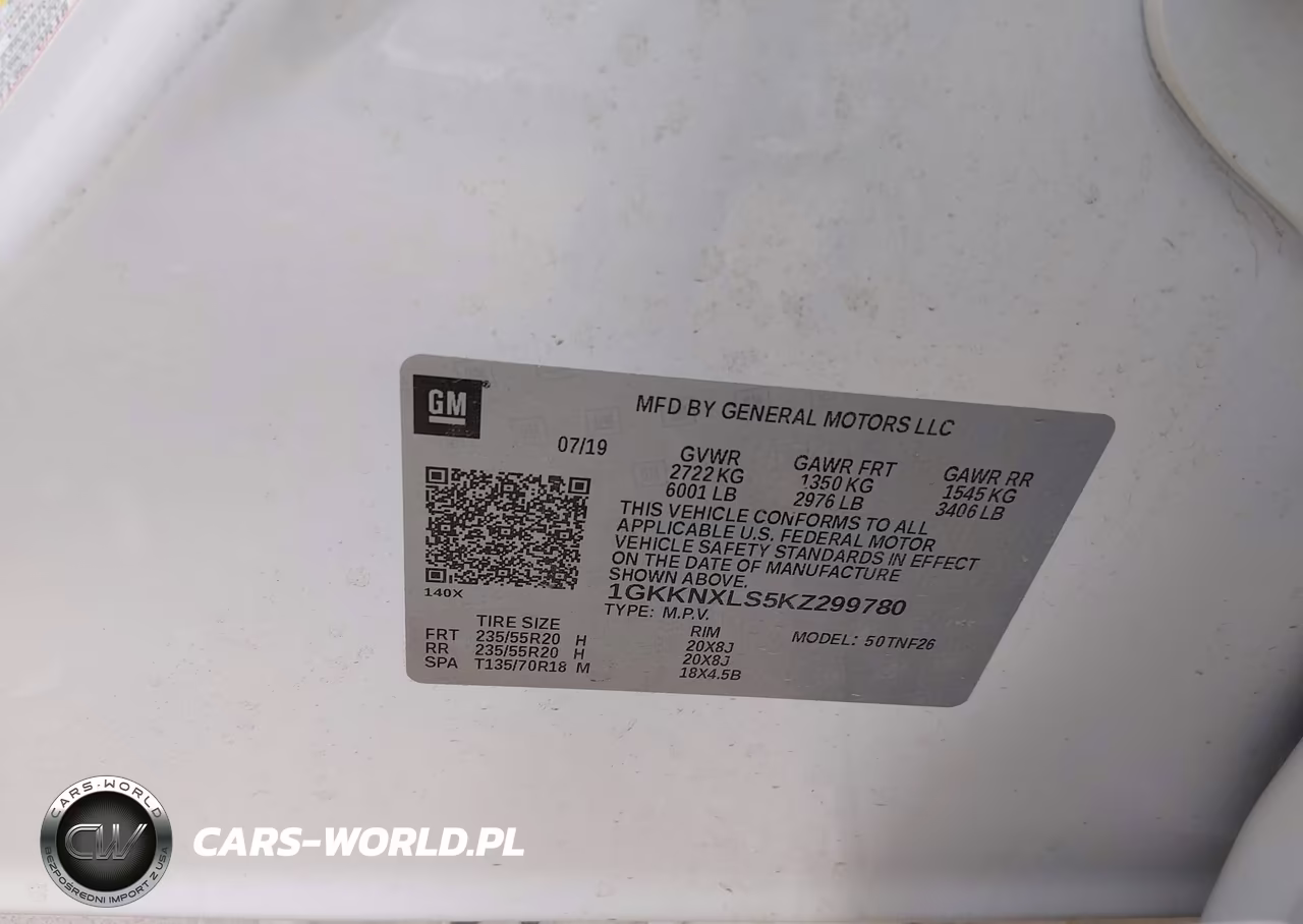 2019 GMC Acadia Denali VIN:1GKKNXLS5KZ299780 - 9